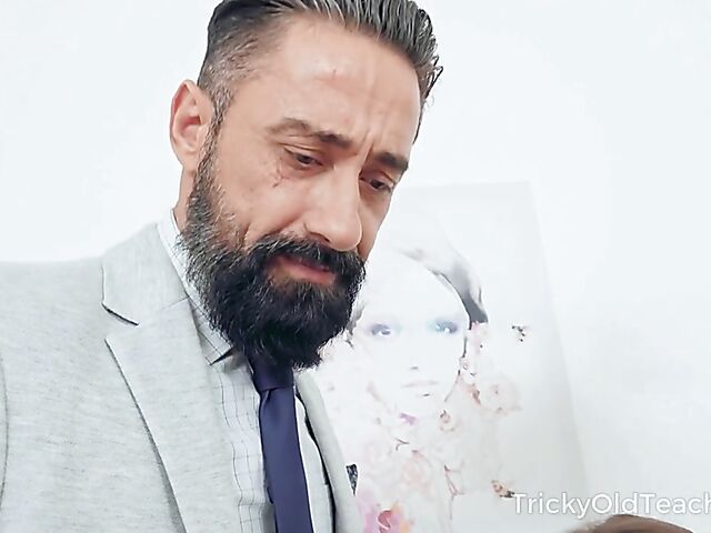 Mature teacher fuck student with skinny Lili Charmelle