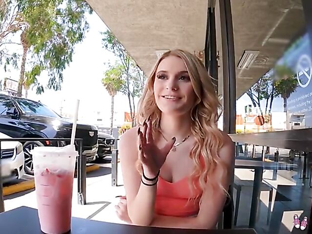 Naughty small tits girl Stephanie Gwen wants to be your fuckdoll