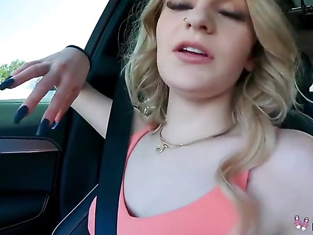 Naughty small tits girl Stephanie Gwen wants to be your fuckdoll