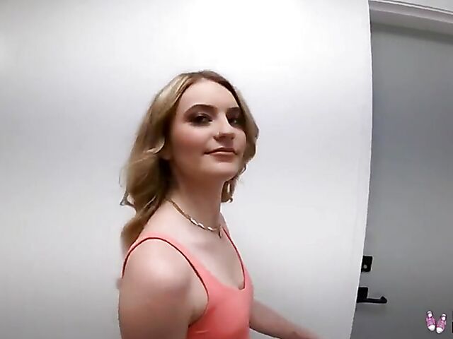 Naughty small tits girl Stephanie Gwen wants to be your fuckdoll