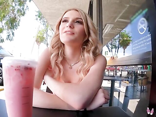 Naughty small tits girl Stephanie Gwen wants to be your fuckdoll