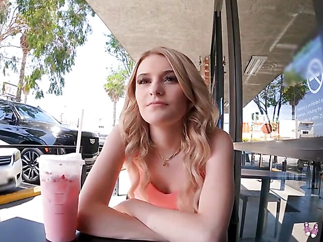 Naughty small tits girl Stephanie Gwen wants to be your fuckdoll