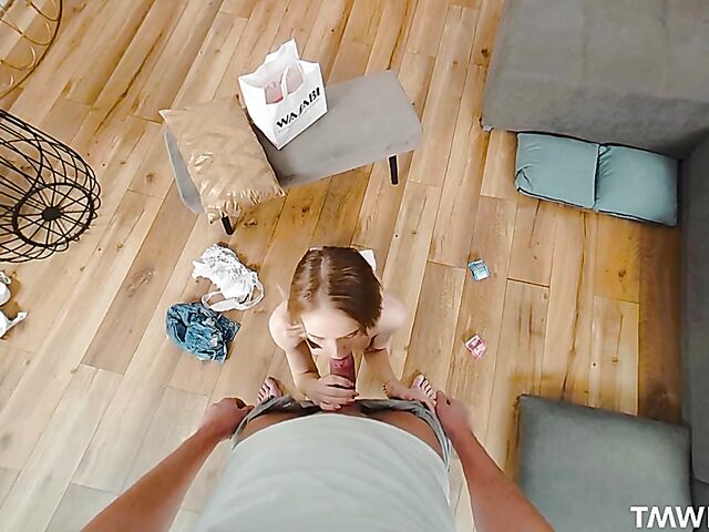 Virtual POV sex with blue-eyed cute babe Nata Ocean