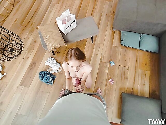 Virtual POV sex with blue-eyed cute babe Nata Ocean