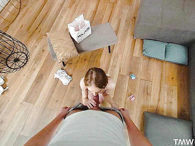 Virtual POV sex with blue-eyed cute babe Nata Ocean