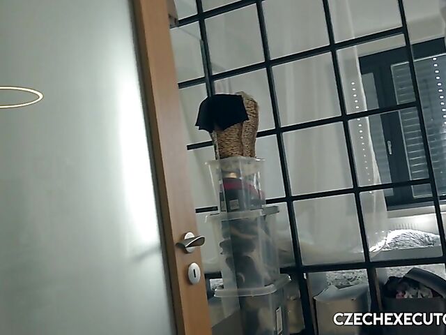 Czech reality porn with tattooed Silvia Dellai getting banged by the executor