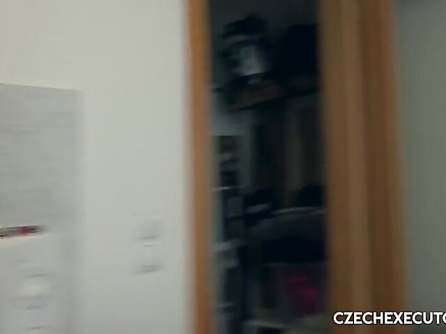 Czech reality porn with tattooed Silvia Dellai getting banged by the executor