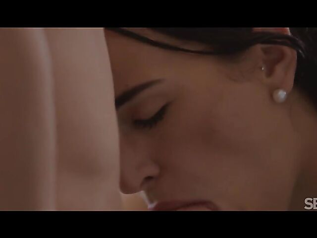 The art of erotic sex with hot Spanish brunette Claudia Bavel