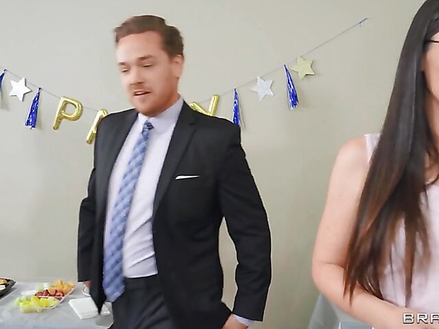 Horny MILF Cherie Deville won't play alone!