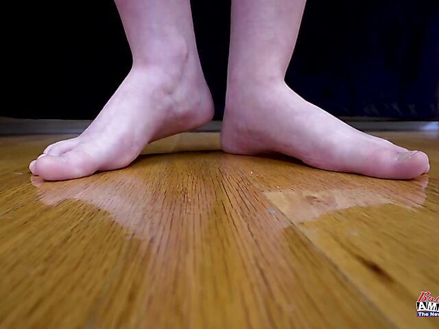 Barefoot POV sex with an amateur girl called Riri