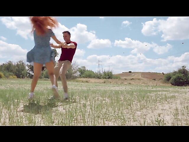 Marina Gold & David el Moreno - Passionate sex with a redhead