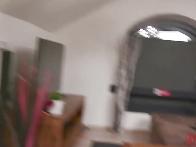 Eveline Dellai & Silvia Dellai - Dellai Twins anal interracial threesome in POV