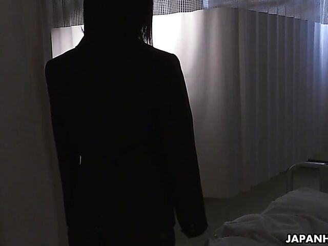 Japanese nurse Kai Miharu is a sex addict