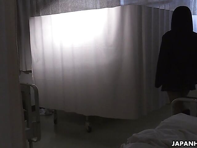 Japanese nurse Kai Miharu is a sex addict