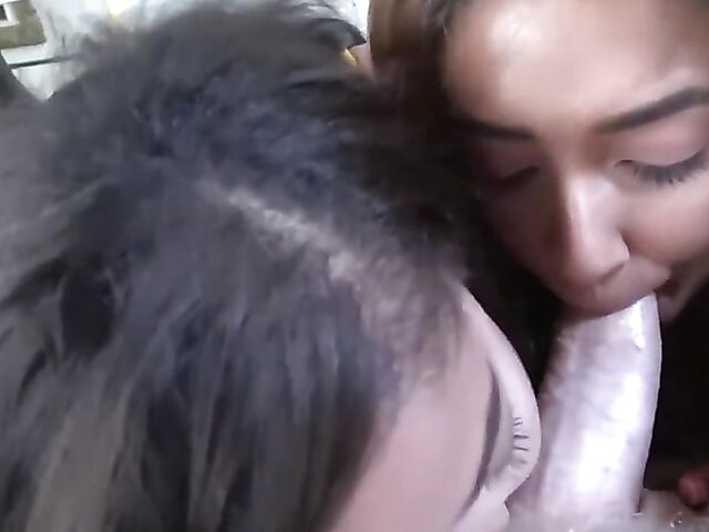 Malina Melendez and Babi Star in interracial POV threesome