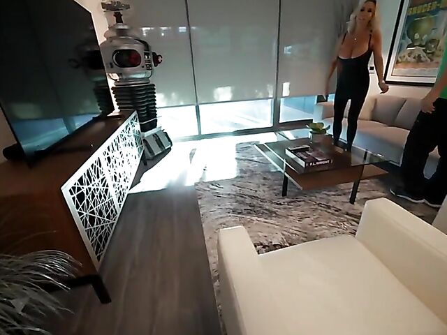 Big tits Wifey cumshot to swallow after cock riding