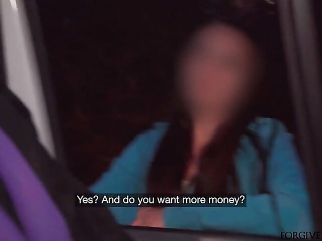 Sex for money with a fit slut begging for forgiveness