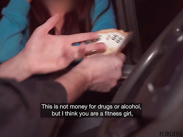 Sex for money with a fit slut begging for forgiveness