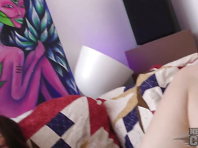 Teen pussy insertions and masturbation with cute coed Matty