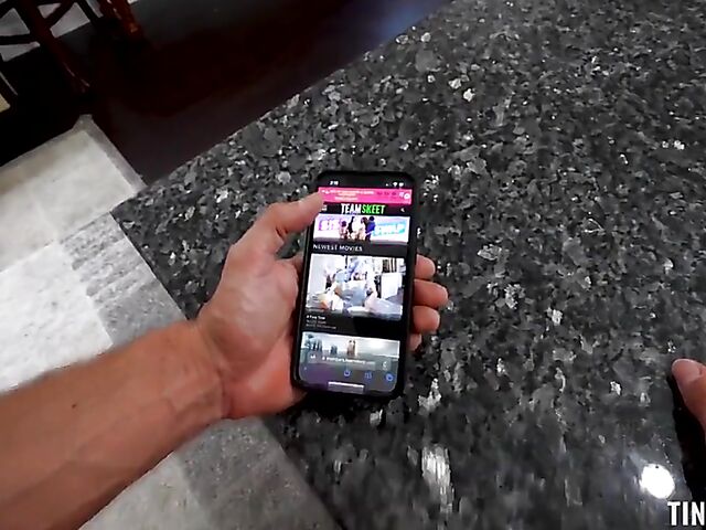 Petite latina cosplay girl Violet Gems having fun