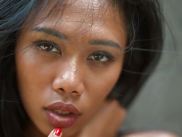 Erotic solo in Indonesia with sensual asian babe Sheeiziss