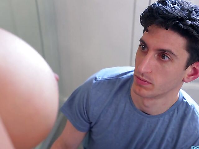 Ryan Keely - Stepson helping his busty mom in time of need