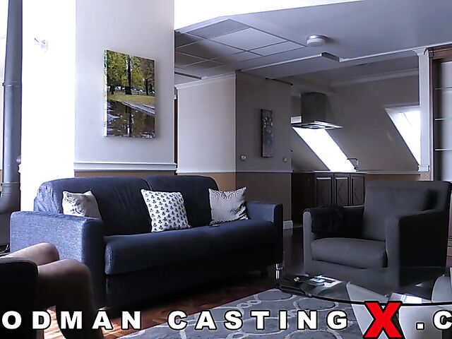 Woodman casting interview and oral test with Mya Quinn