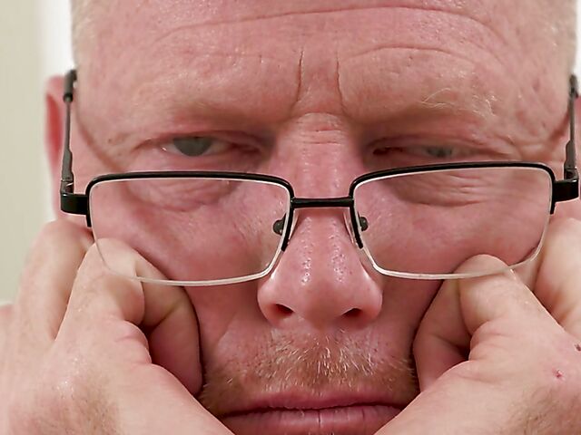 Lucky old man watches his naughty young stepdaughter Freya Parker suck and fuck