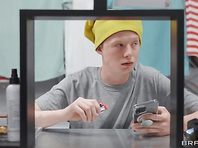 Busty ebony Jordyn Falls gets caught with Gaby Ortega at the convenience store and squirts with Jimmy Michaels