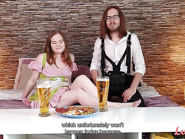 Luna & Mik - Enthusiastic amateur couple celebrating Oktoberfest