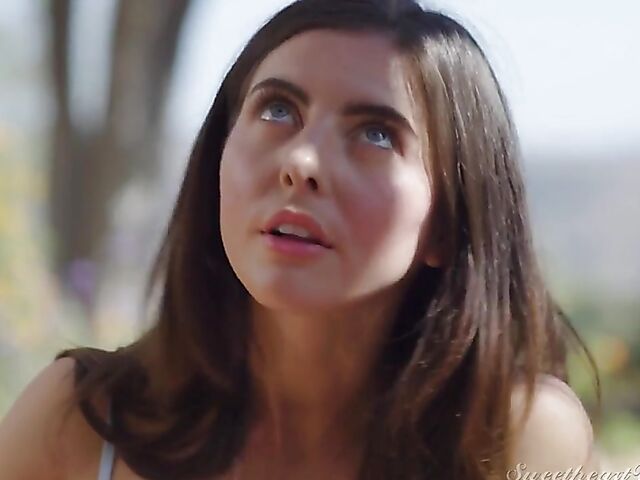 Kylie Rocket and Theodora Day's girl-on-girl strap-on scene