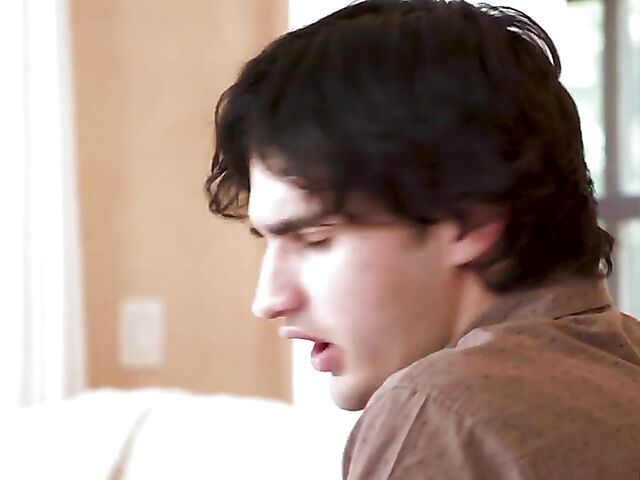 Charli Phoenix's milf big tits and pussy fucked by a boy