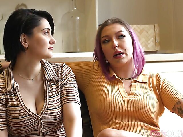 Naked lesbian interview for Girls Out West