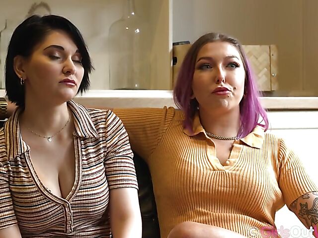 Naked lesbian interview for Girls Out West