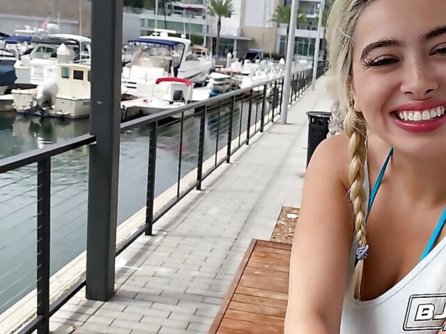 Natural busty blowjob enthusiast Chloe Surreal