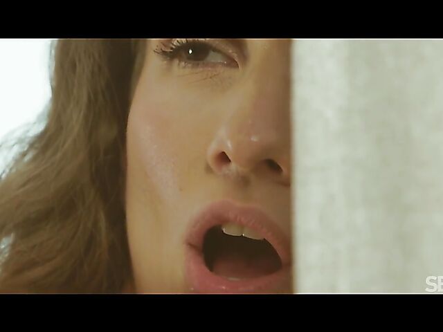 Erotic lesbian fingering by the window with Ann Joy and Lili Charmelle