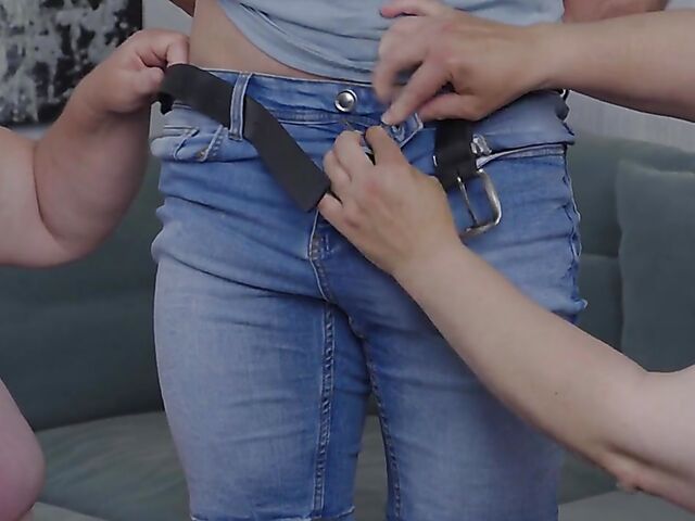 Edina & Jana - Two mature BBW FFM 3some