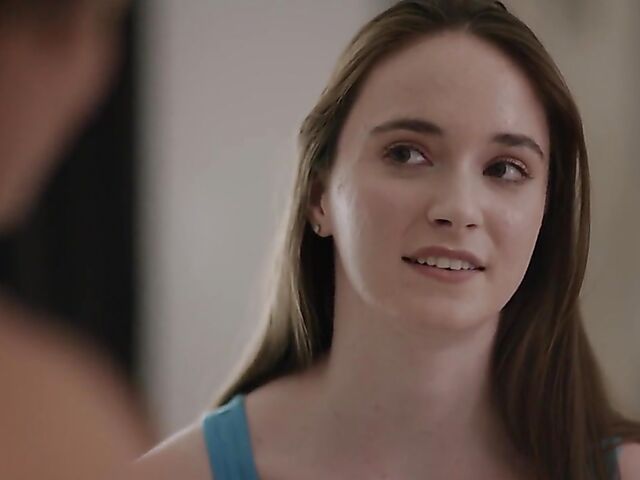 Cute young Hazel Moore gets dirty with her stepbrother