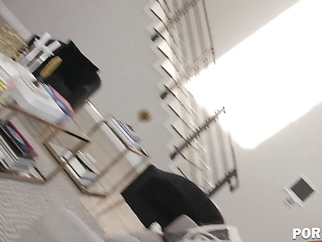 Pale teen interracial anal with black repair man featuring Hazel Moore