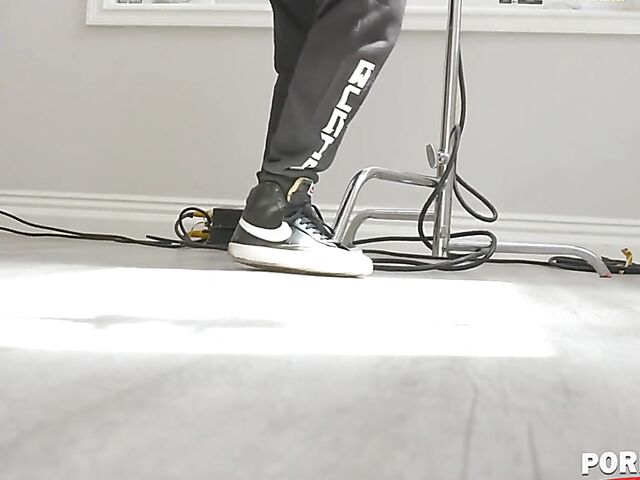 Pale teen interracial anal with black repair man featuring Hazel Moore