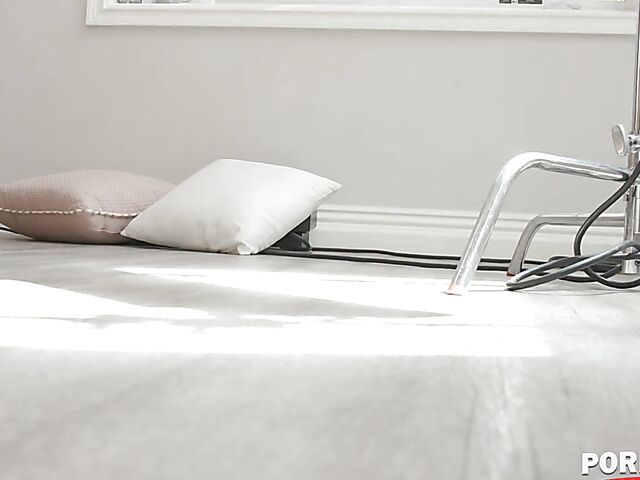 Pale teen interracial anal with black repair man featuring Hazel Moore