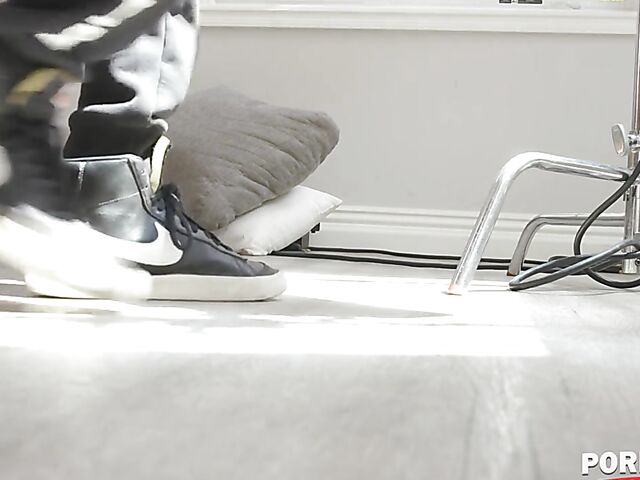 Pale teen interracial anal with black repair man featuring Hazel Moore