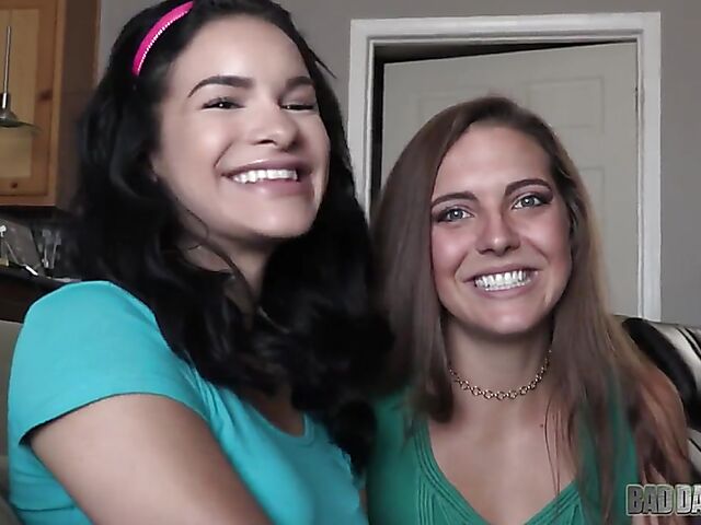 POV FFM threesome with mommy featuring Eden Sin and Sadie Holmes