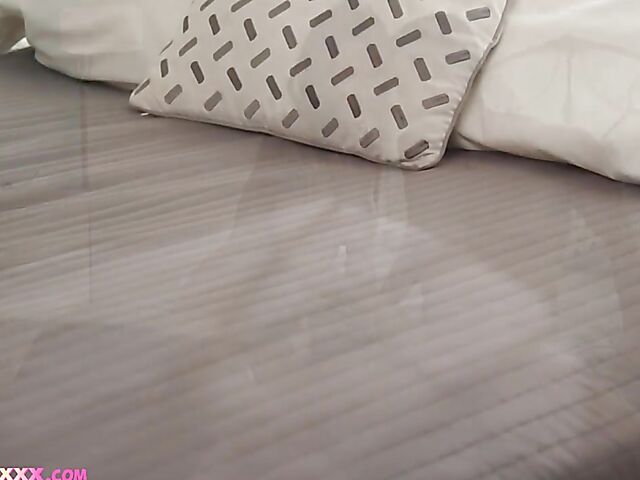 Slim milf brunette with fake tits Shay Sights has something for her stepson