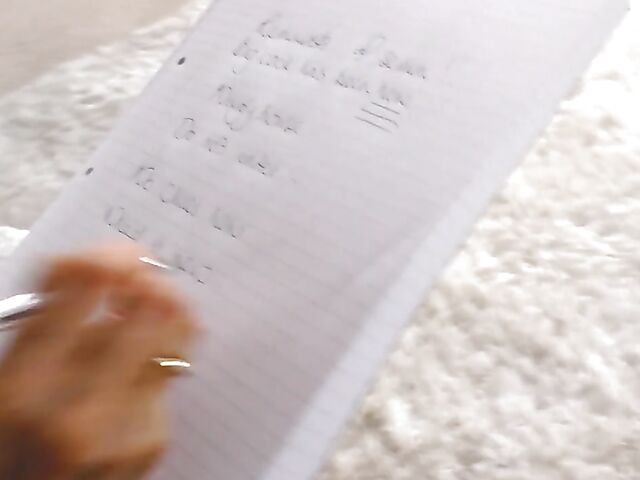 Four-eyed mature MILF secretary Ashley dildoing her shaved cunt for you