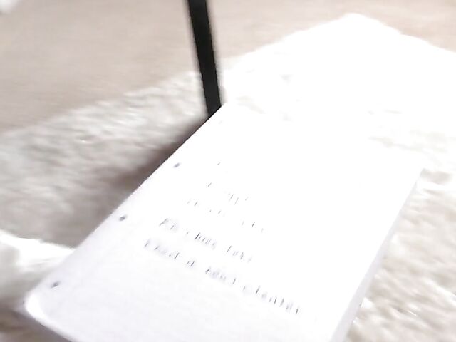 Four-eyed mature MILF secretary Ashley dildoing her shaved cunt for you