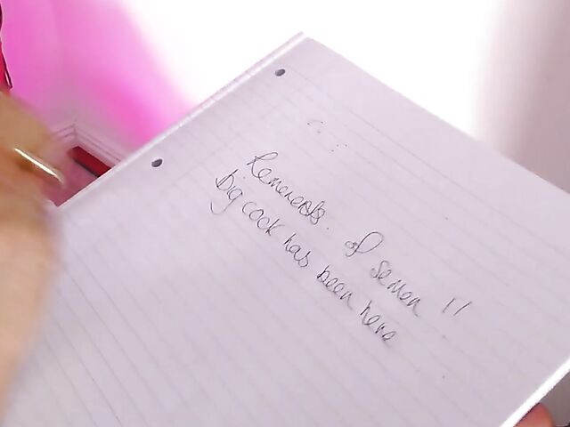 Four-eyed mature MILF secretary Ashley dildoing her shaved cunt for you