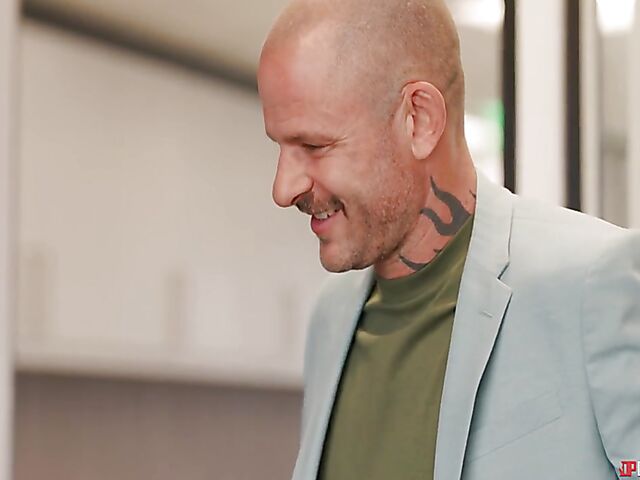 Femdom threesome with Theodora Day getting ass fucked as Angel Youngs watches