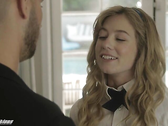 Skirt fuck with naughty schoolgirl River Lynn