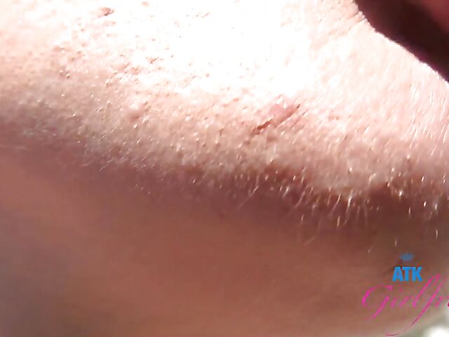 Naughty girlfriend Summer Vixen pissing and giving a car blowjob during the trip